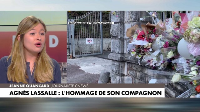Agnès Lassalle : l'hommage de son compagnon