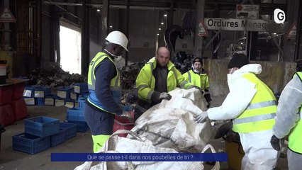 Reportage - Que se passe-t-il dans nos poubelles de tri ?