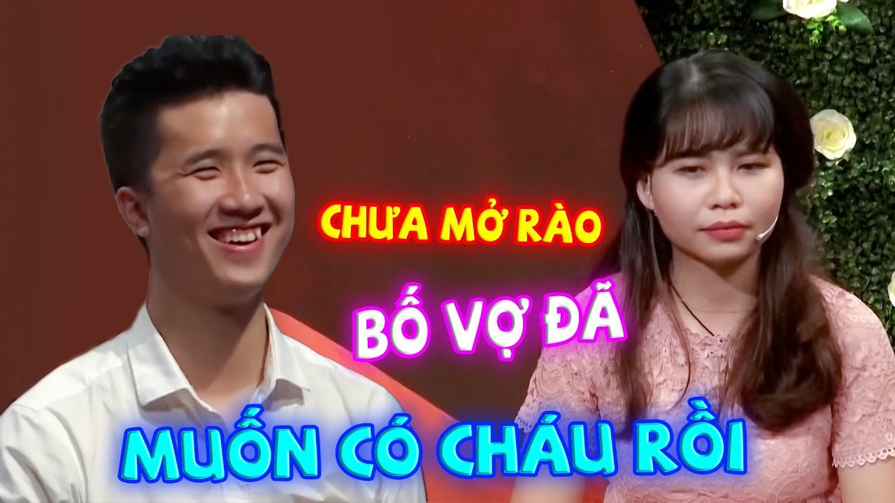 CHƯA MỞ RÀO BỐ VỢ ĐÃ MUỐN CÓ CHÁU BẾ  GHÉP ĐÔI HẸN HÒ CÁT TƯỜNG QUYỀN LINH HAY NHẤT