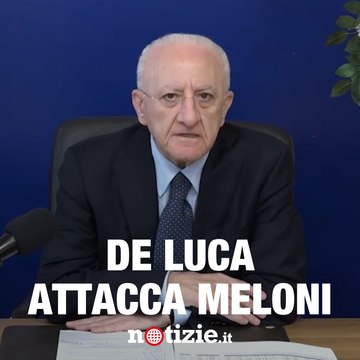 Cutro, De Luca: Per anni ha detto di voler fare il blocco navale. Era solo vergognosa demagogia