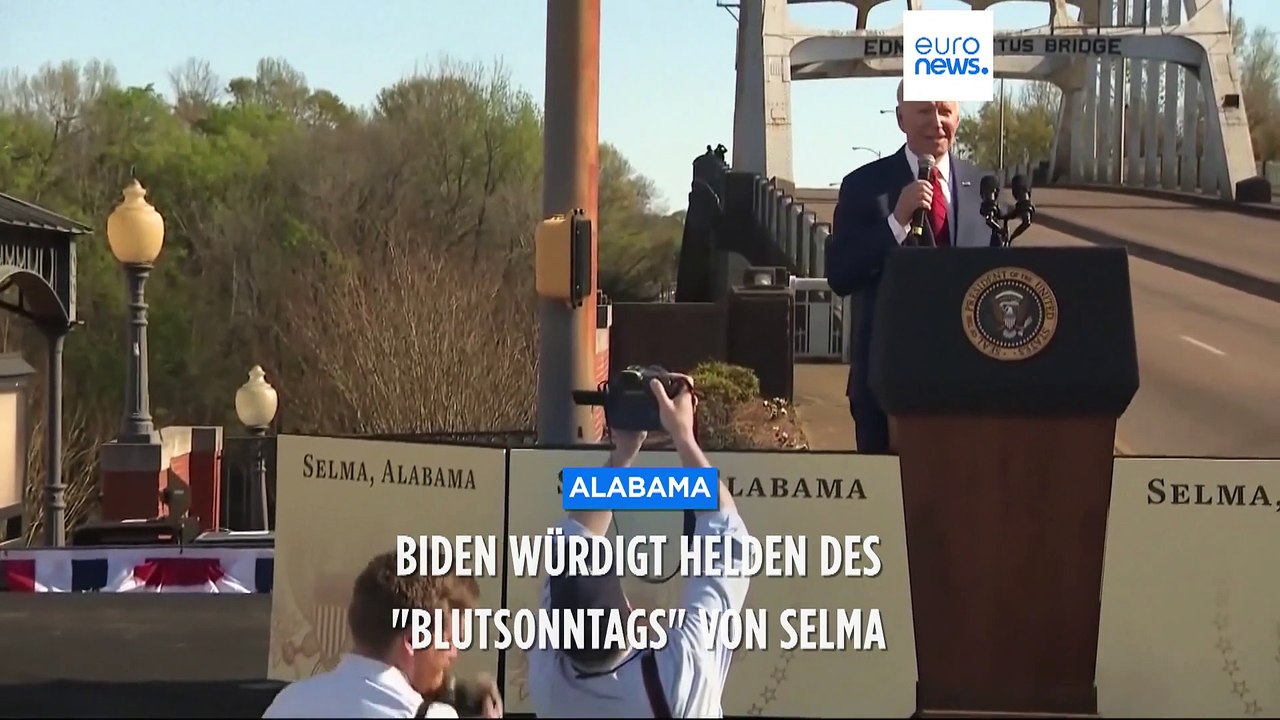 Biden würdigt Helden des 'Blutsonntags' von Selma