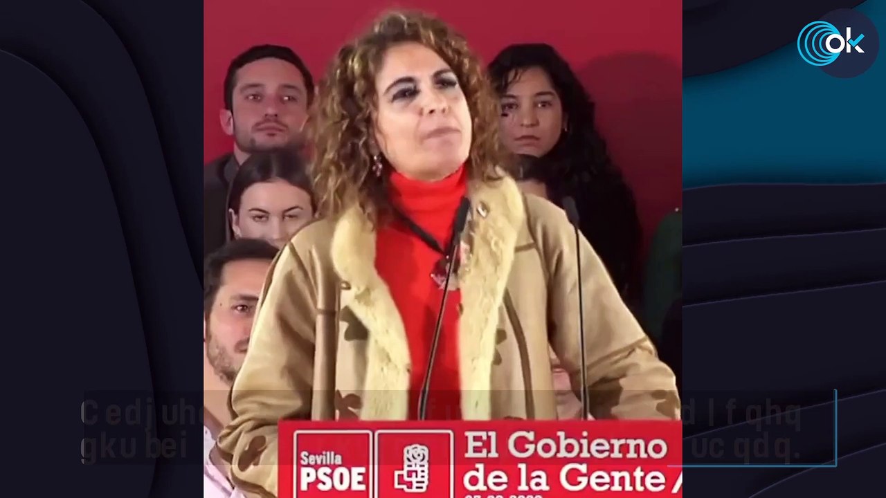 Montero dice que las pensiones sirven «para que los nietos puedan salir el fin de semana»