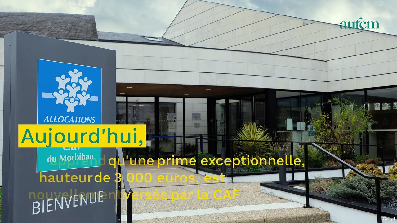 CAF : prime exceptionnelle de 3000 euros, qui est éligible ?
