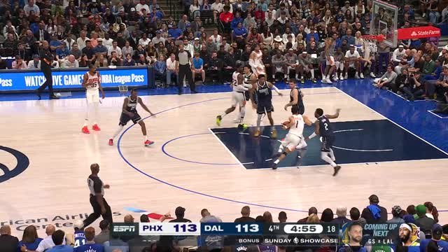 Durant downs Dallas late to seal Suns comeback