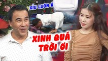 Cô gái XINH NHƯ HOA khiến bạn trai LO LẮNG không biết có bấm nút hẹn hò hay không SỢ KHÔNG XỨNG