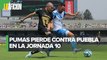 Club Puebla sorprende y vence a Pumas 4 por 2