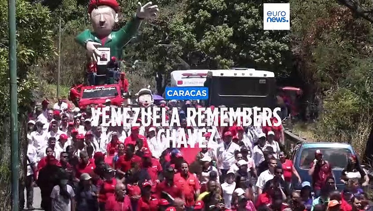 Thousands gather to remember Venezuelan leftist...