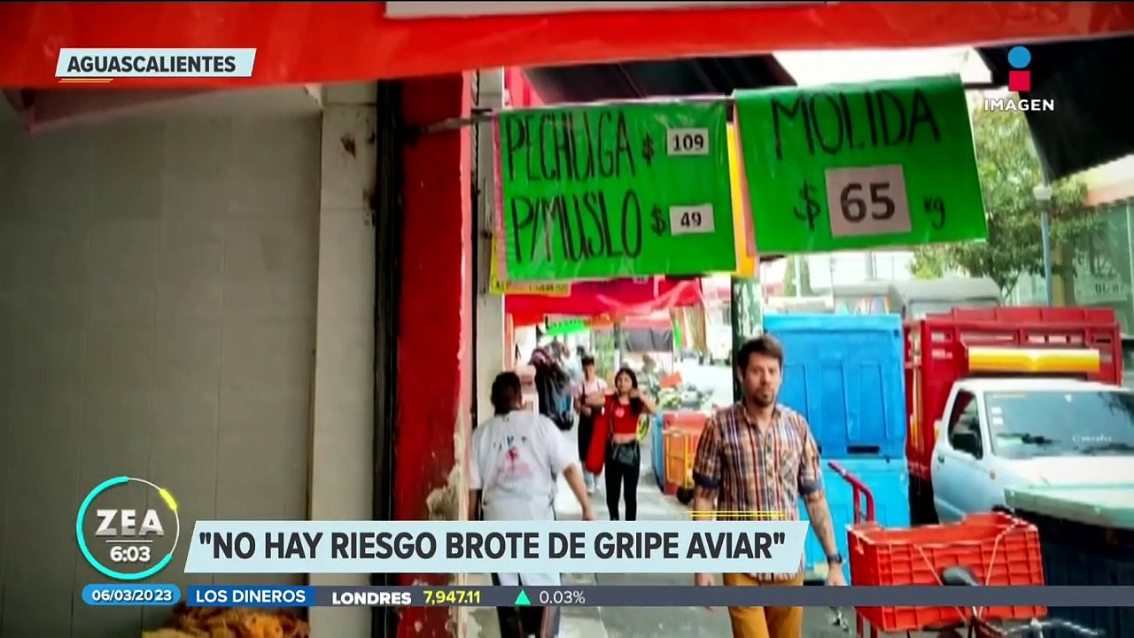 Descartan riesgo en el consumo de carne y huevo tras casos de influenza aviar en Aguascalientes