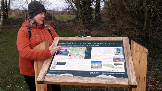 Walk to Halnaker Hill on the Windmill Trail - Gateway to the South Downs National Park