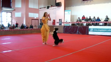 Deuxième chorégraphie d'Anastasia lors de la compétition du 5 mars 2023 à Sallèles du Bosc