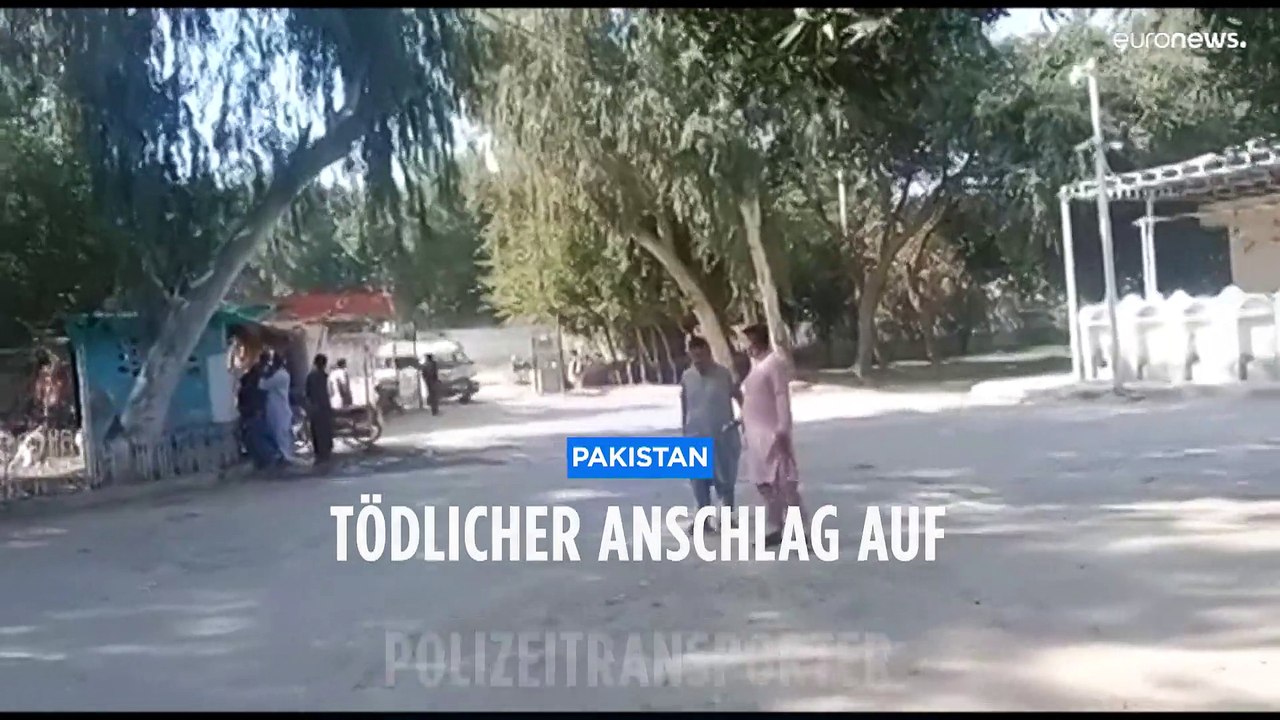 Mörderischer Anschlag in Unruheprovinz Belutschistan: Mindestens 9 Polizisten sterben