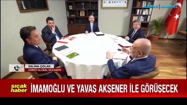 Flaş gelişme... İmamoğlu ve Yavaş, Akşener'le görüşüyor