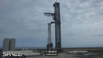 SpaceX Fired Up 31 Of 33 Starship Booster Engines In Test