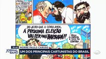 O cartunista Paulo Caruso morreu na manhã deste sábado (4) aos 73 anos de idade 06/03/2023 08:07:39