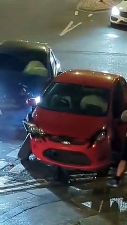 Cars involved in collision outside Doncaster supermarket