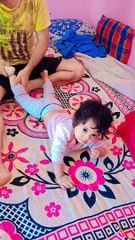 খুব সুন্দর ম্যাসাজ চলছে-Baby con-Babycon vlog