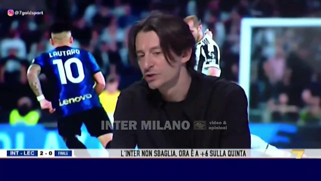 Inter-Lecce 2-0 * Oppini: mancano almeno due rigori netti per l'Inter * Tramontana: Lautaro voto 7.