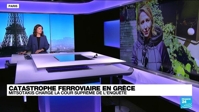 Catastrophe ferroviaire en Grèce : Kyriakos Mitsotakis charge la Cour suprême de l'enquête