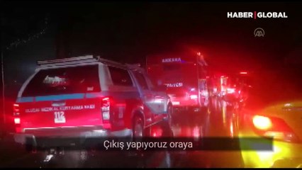 Yeni görüntüler! Depremin dehşete düşüren ilk anları itfaiye telsizinde