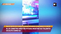 El ex árbitro Néstor Pitana mostró su talento oculto como Dj