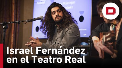 Rueda de prensa de Israel Fernández en el Teatro Real
