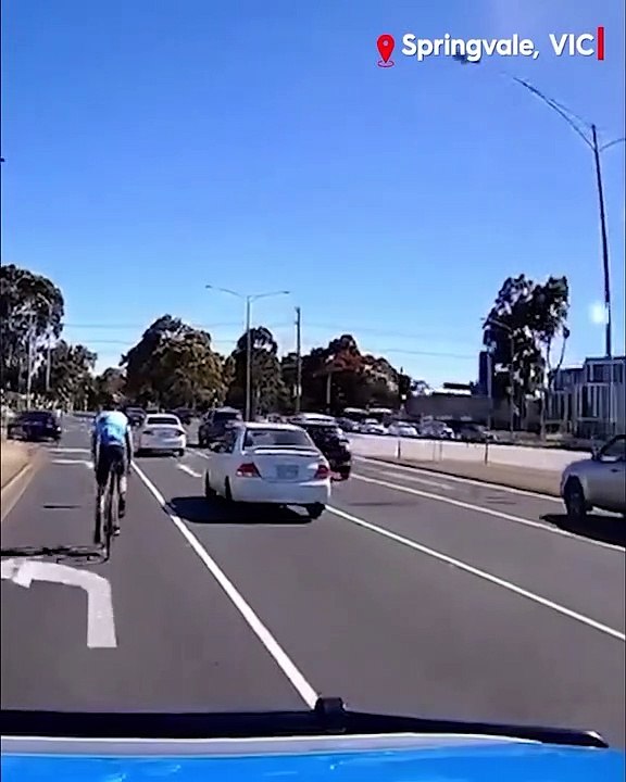 Le conducteur d'une BMW renverse un cycliste et ne s'arrête pas