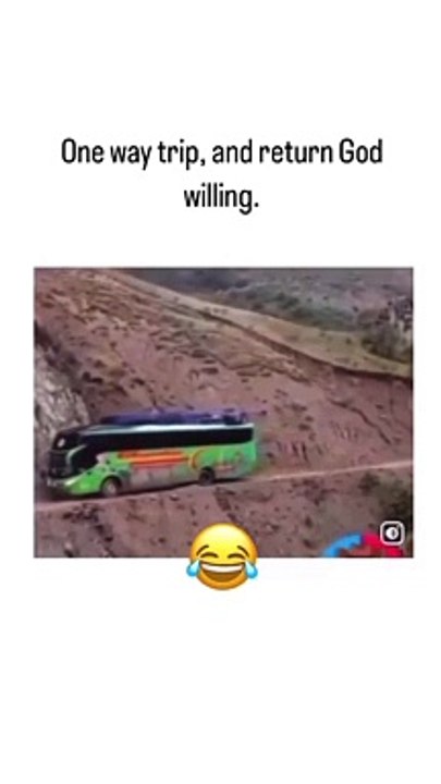 Bus Driver Taking A Chance