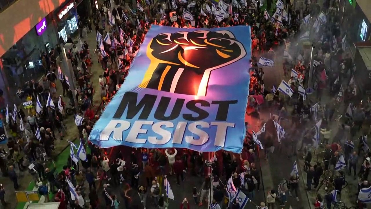 Abermals Massenproteste gegen Justizreform in Israel