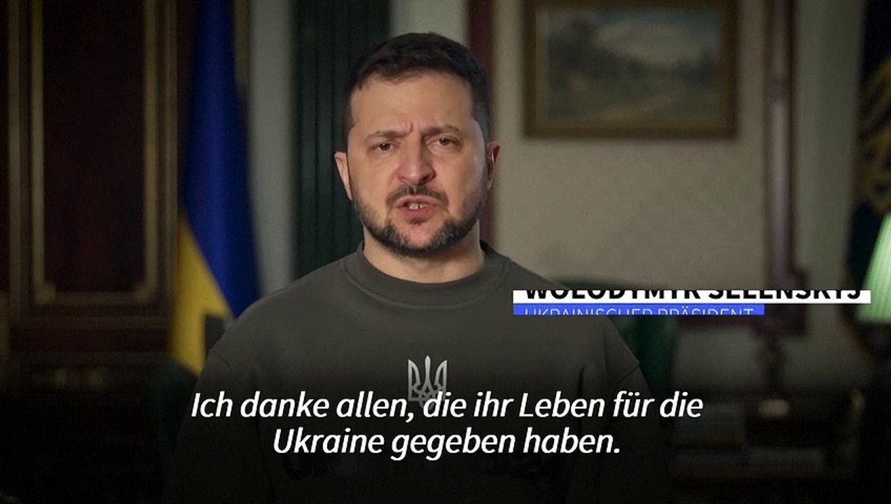 Selenskyj: Kämpfe im Donbass 'schmerzhaft und schwierig'