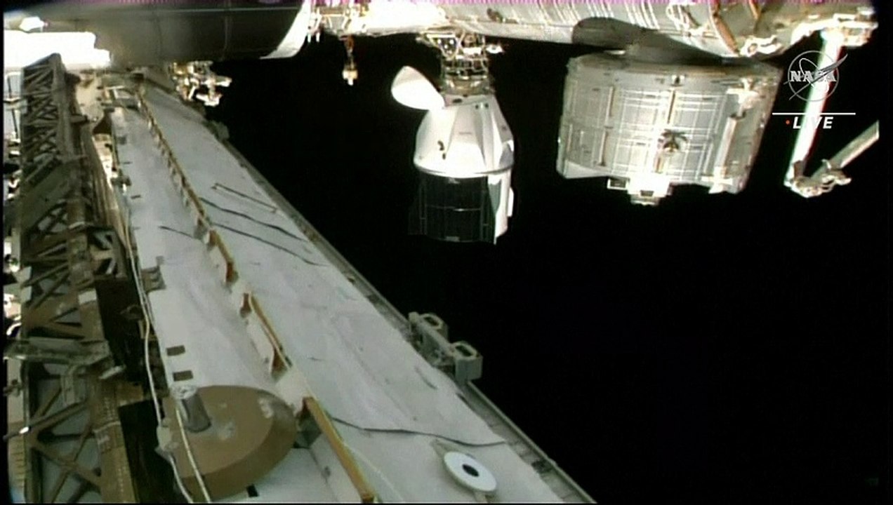 SpaceX-Besatzung erreicht ISS