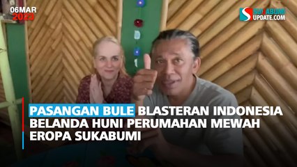 Pasangan Bule Blasteran Indo-Belanda Huni Perumahan Mewah Eropa Sukabumi