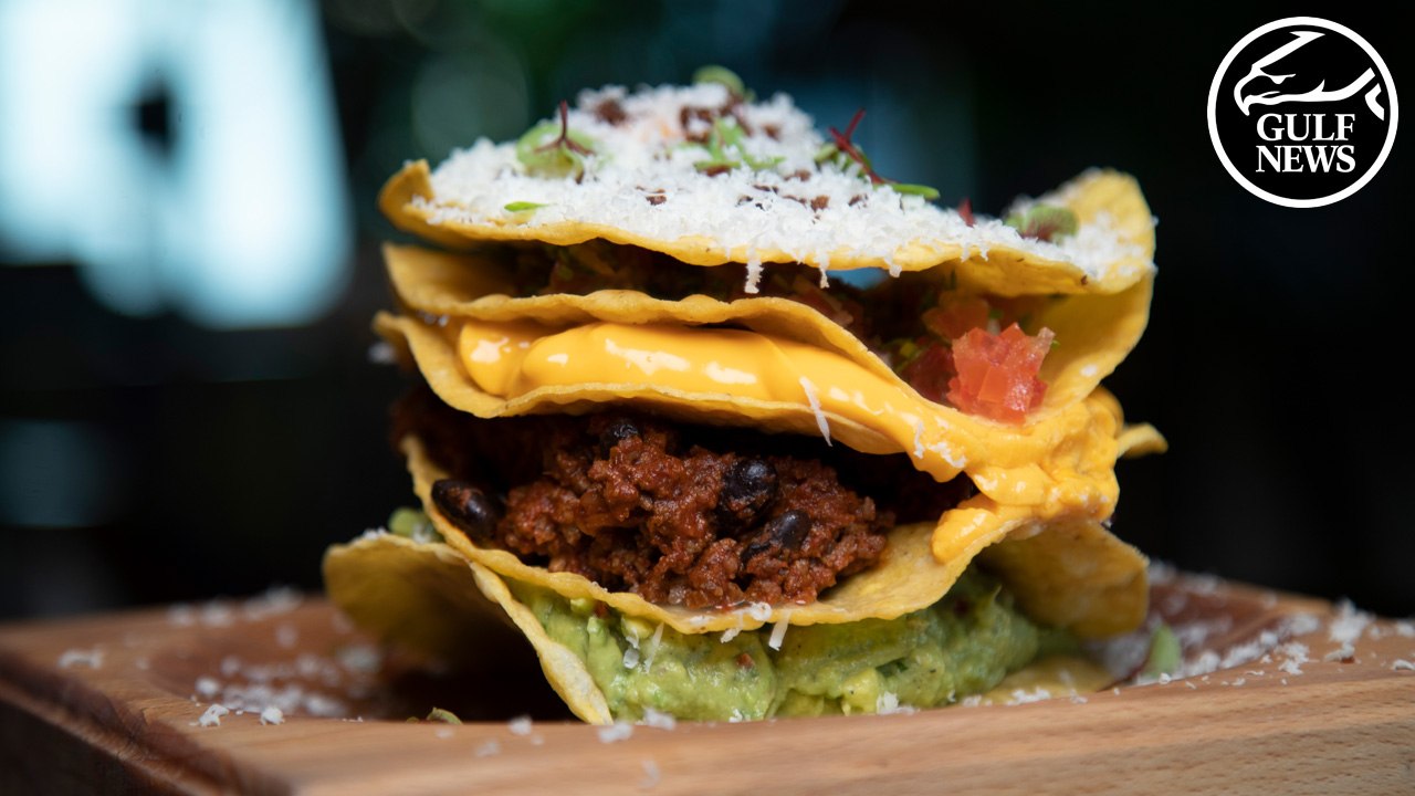 Layered Nachos Tower
