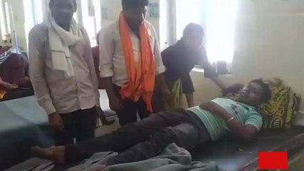 सीधी: बाइक अनियंत्रित होने से चालक हुआ घायल, अस्पताल में जारी ईलाज