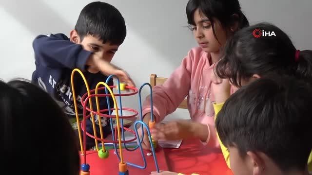 Şırnak'a yerleşen depremzedelere psikososyal destek