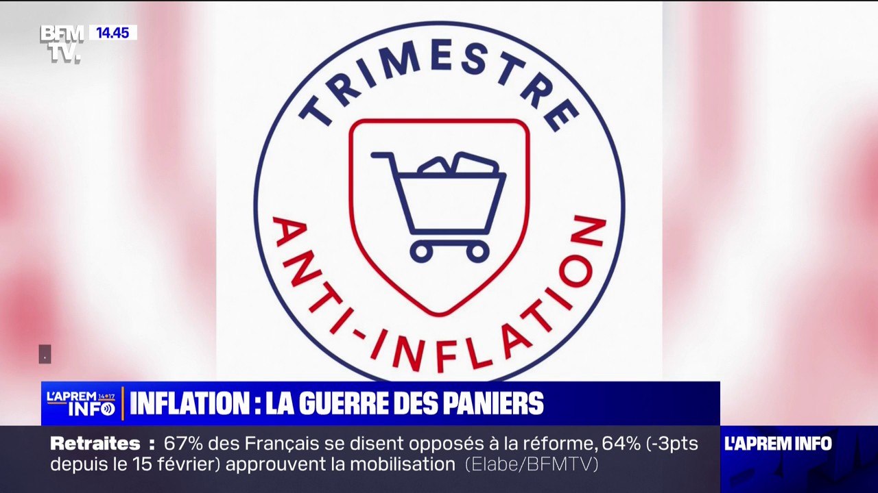 "Trimestre anti-inflation": le dispositif du gouvernement pour lutter contre l'envolée des prix