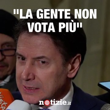 Conte: Il Movimento 5 Stelle deve fare di tutto per recuperare la fiducia di chi non va più a votare