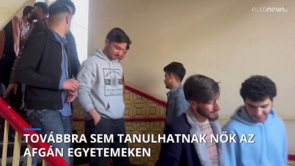 Továbbra sem járhatnak egyetemre az afgán nők