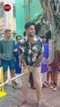 Cricketer Suryakumar Yadav Participates In Gully Cricket
