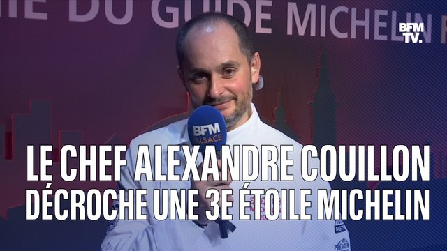 Le chef Alexandre Couillon décroche une troisième étoile Michelin pour son restaurant La Marine