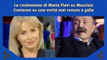 La confessione di Marta Flavi su Maurizio Costanzo su una verità mai venuta a galla