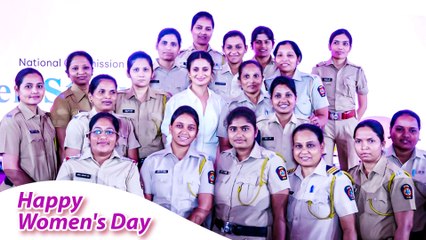 Delhi Crime Fame Rasika Dugal Celebrates Women's Day With Female Cops