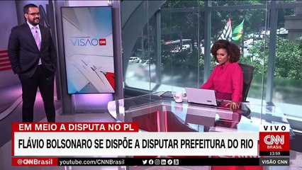 Flávio Bolsonaro se dispõe a disputar Prefeitura do Rio em 2024 _ VISÃO CNN