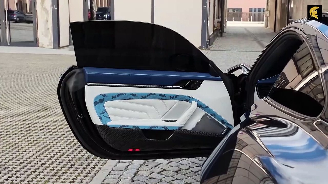 2023 Porsche 911 Turbo S - Full Black/Blue Carb...