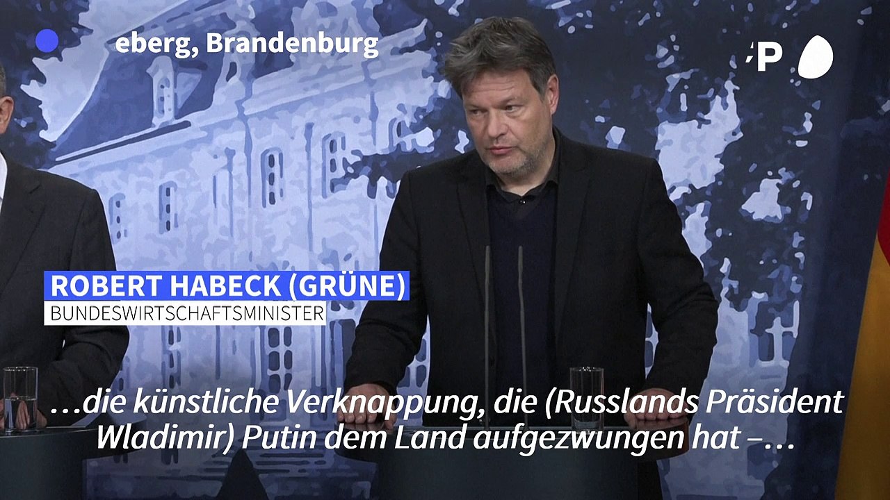 Habeck sieht Deutschland gut vorbereitet auf nächsten Gas-Winter