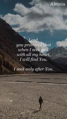 A prayer for guidance