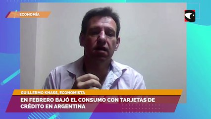 En febrero bajó el consumo con tarjetas de crédito en Argentina