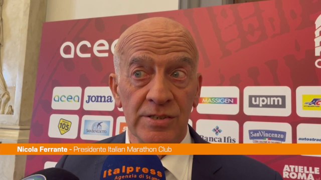 Ferrante Acea Run Rome The Marathon con 15.000 iscritti