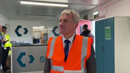 Ivan McKee, Minister for Business, Trade, Tourism and Enterprise is visiting SGL in Muir of Ord