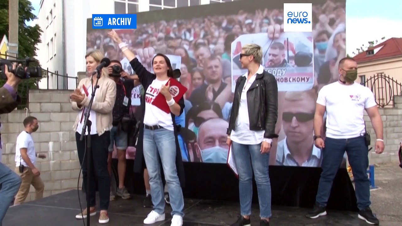 Belarussische Oppositionsführerin Tichanowskaja zu 15 Jahren Haft verurteilt