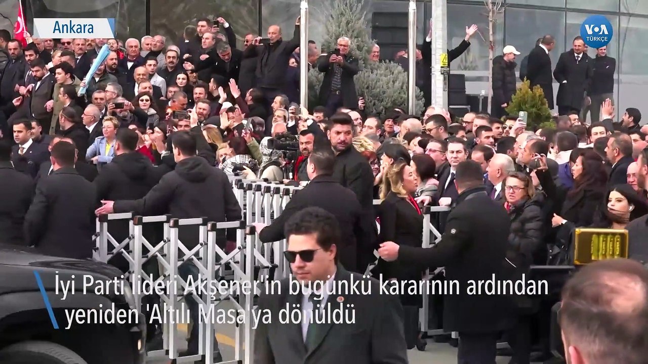 İmamoğlu ve Yavaş İçin Cumhurbaşkanı Yardımcılığı Öneren Akşener Millet İttifakı Toplantısına Katılıyor